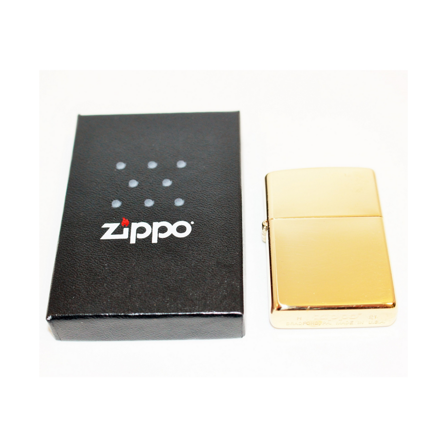 Zippo High Polish Brass