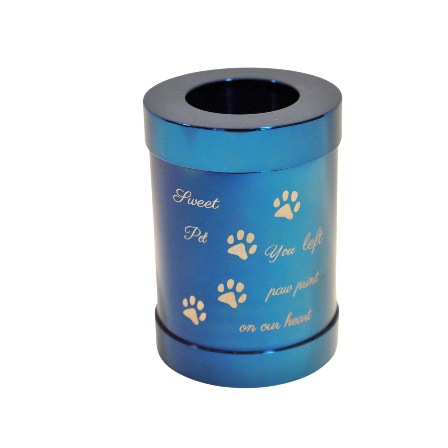 Blue Pet Urn