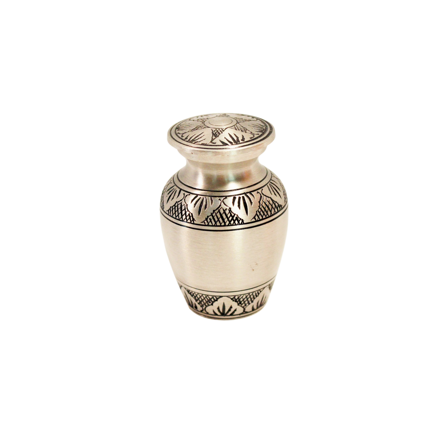 Silver Pet Urn