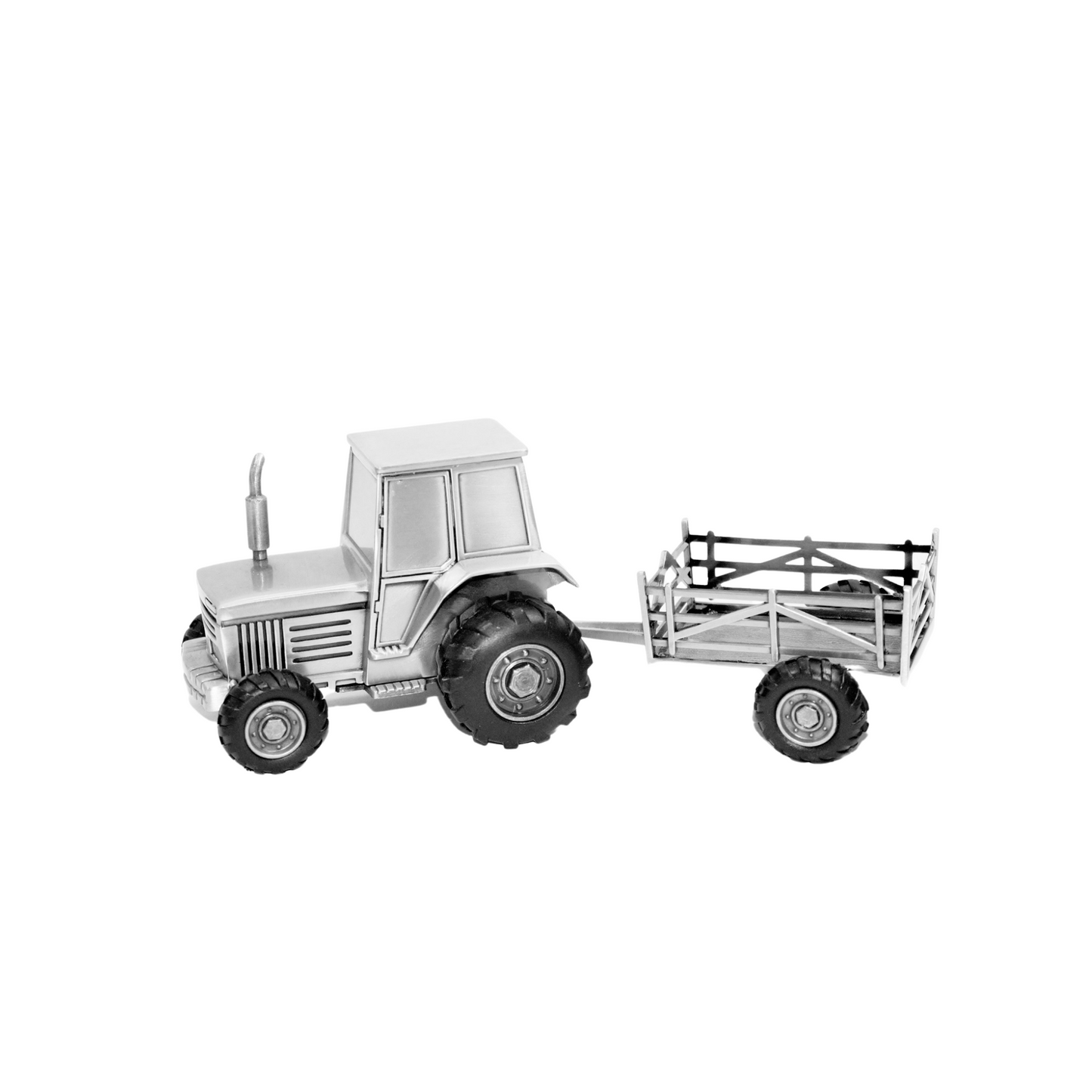 Tractor coin box with wagon