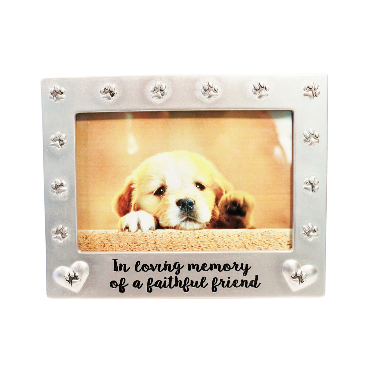 Loving Paw Print 6x4 frame