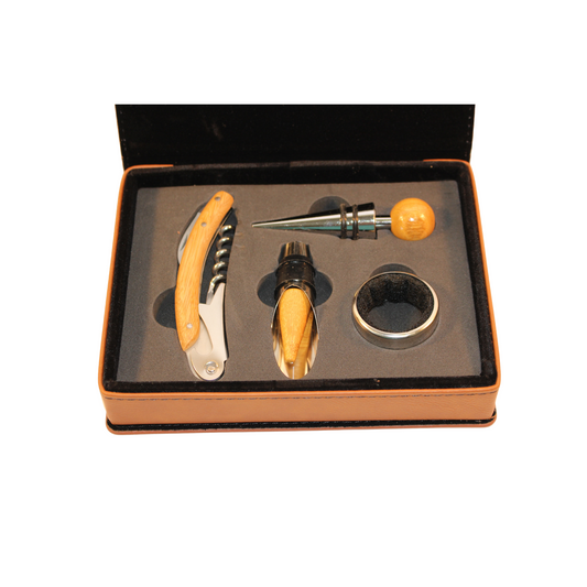 Leather Case Wine kit